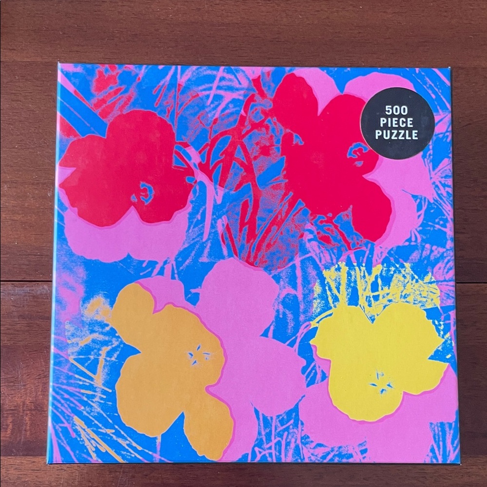 Colorful Floral 500-Piece Puzzle